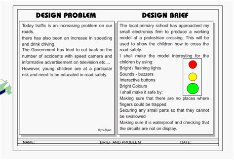 DESIGN PROBLEM AND BRIEF