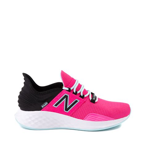 Womens New Balance Fresh Foam Roav Athletic Shoe - Fuchsia / Black ...