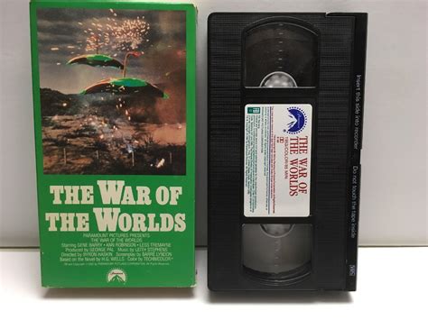 The War of the Worlds (5303) 1990 Paramount VHS Tape movie video CLEAN ...