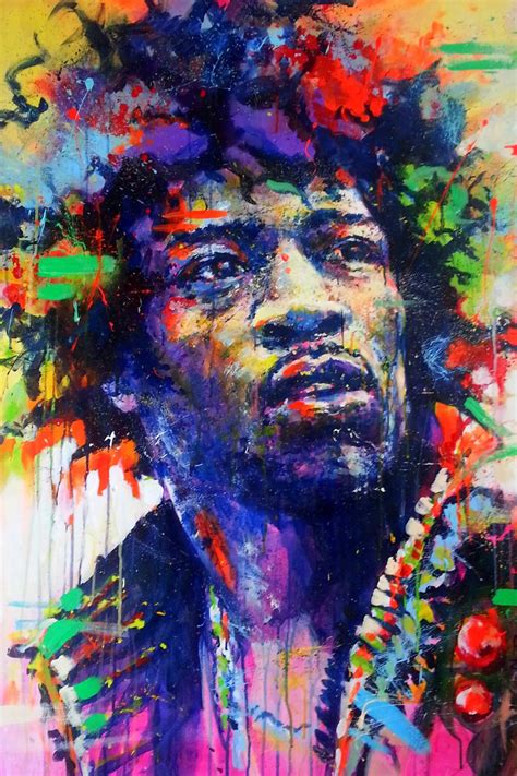 Jimi Hendrix iti art Painting Poster and printing 12x18,20x30,24x36,27x40 icnh silk fabric cloth ...