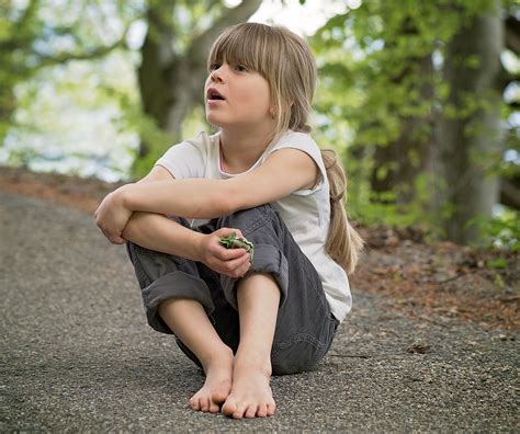 Free Images : nature, person, girl, woman, road, leg, model, sitting, child, beauty, blond, out ...