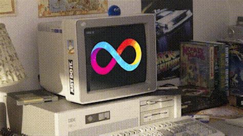 Early 90s Computer Infinity GIF | GIFDB.com