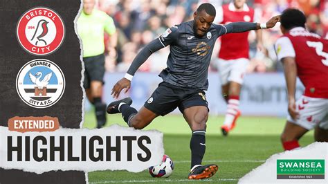 Extended Highlights | Bristol City v Swansea City | Swansea