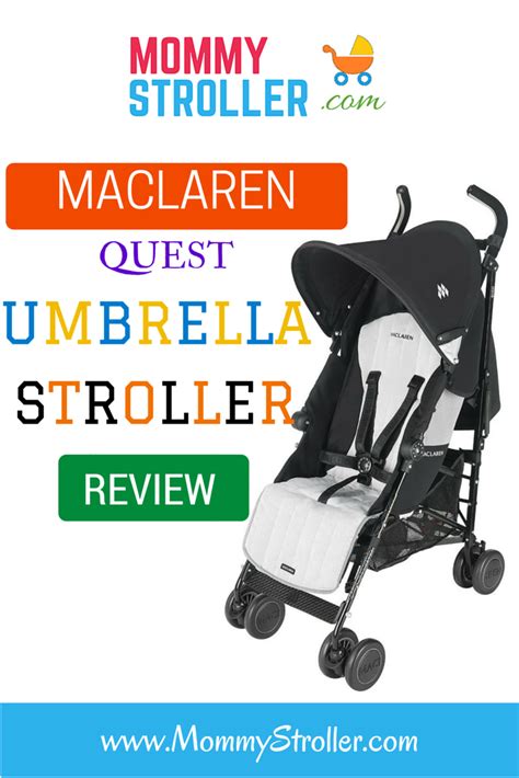 Maclaren Quest Stroller Review - Mommy Stroller | Stroller reviews, Maclaren, Stroller