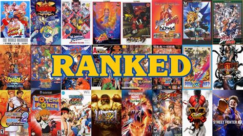 Ranking EVERY Capcom Fighting Game From WORST TO BEST (52 Games Reviewed, Yes Really) - YouTube