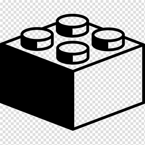 Lego Bricks Clipart Black And White School