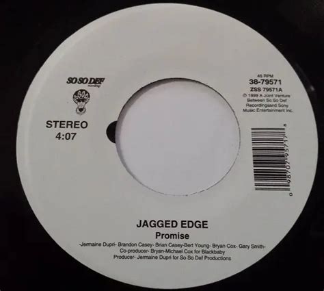 Jagged Edge Promise (Vinyl Records, LP, CD) on CDandLP