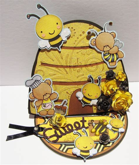 bee card | Bee cards, Cute cards, Cards