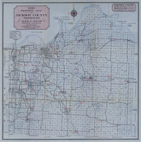 Map of Jackson County, Missouri | Harry S. Truman