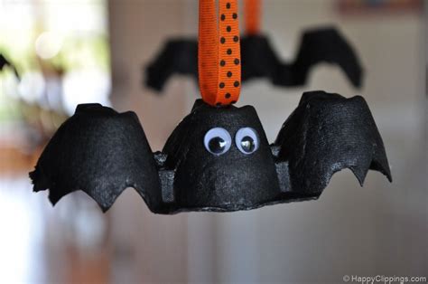 egg carton bats - Google Search | Halloween crafts for kids, Halloween ...