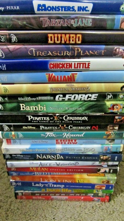 29 DISNEY DVD Movie Lot LOT SIX | Dvd movies, Movies, Dvd