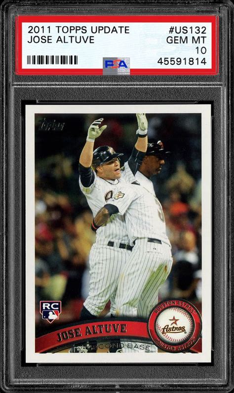 Auction Prices Realized Baseball Cards 2011 TOPPS UPDATE Jose Altuve Summary