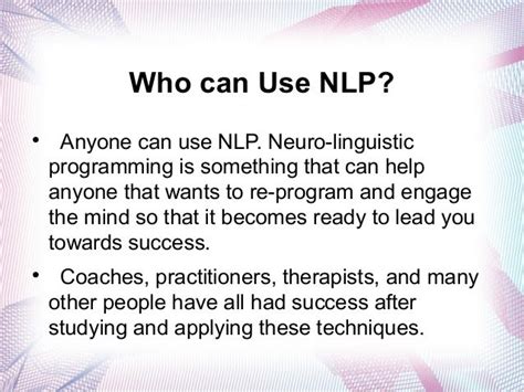 Nlp techniques online