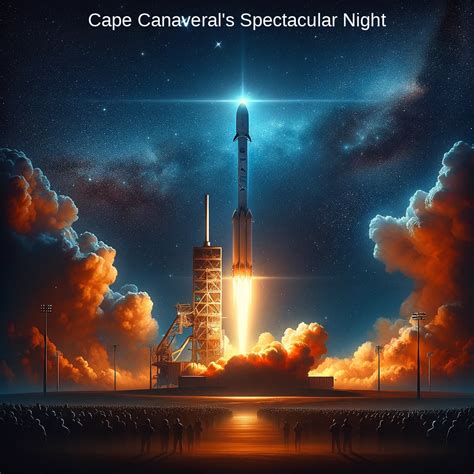 A Big Night at Cape Canaveral: SpaceX Launches Satellites - thearlybird