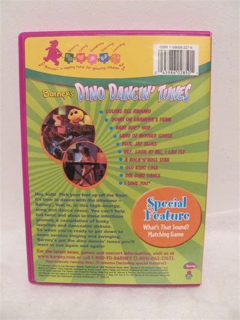 DVD Barney - Barney's Dino Dancin' Tunes (DVD, 2004) - DVDs & Blu-ray Discs