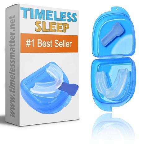 Premium Sleep Apnea Mouthpiece - Anti Snore Mouthpiece & Mouthguard – Timeless Matter