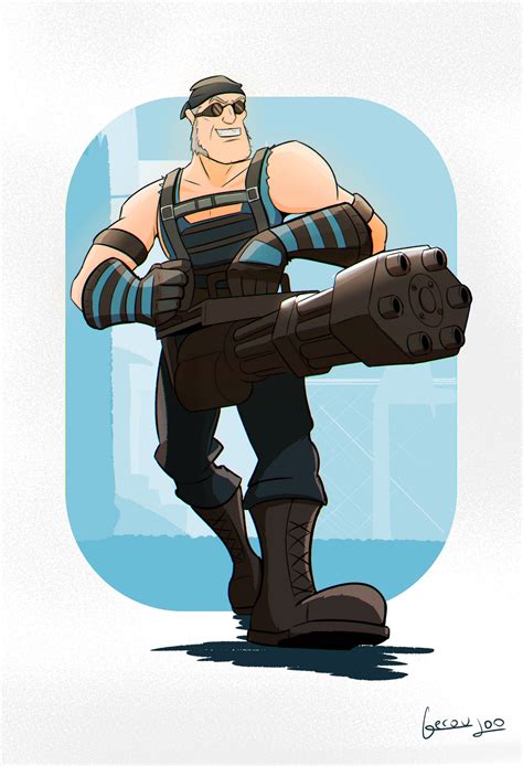 Team Fortress 2 Classic heavy from TFC by RobotsInPixels on DeviantArt