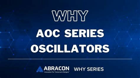 Abracon | Why AOC Series Oscillators?