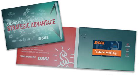Direct Supply Video Brochure | TV In A Card | Video Business Card