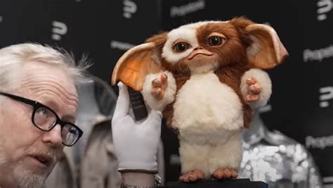 Adam Savage Encounters an Original GREMLINS Gizmo Puppet - Nerdist