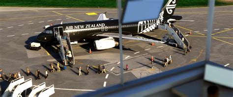 GSX profile for NZNV - Invercargill Airport by CoolGunS (free) for Microsoft Flight Simulator | MSFS