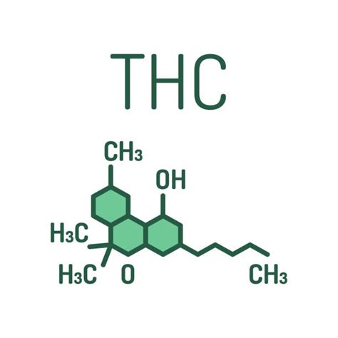 1,000+ Thc Molecule Stock Illustrations, Royalty-Free Vector Graphics ...