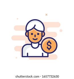 Employee Salary Vector Illustrator Color Full Stock Vector (Royalty Free) 1657732630 | Shutterstock