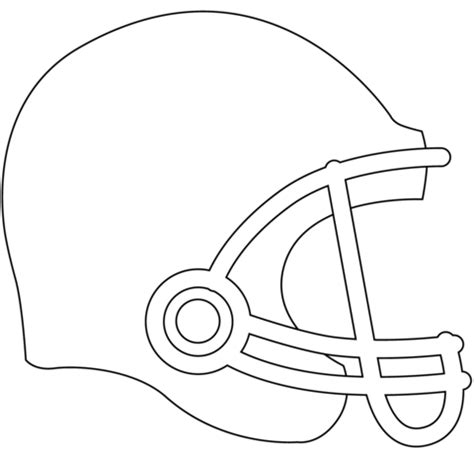 Football Helmet coloring page | Free Printable Coloring Pages