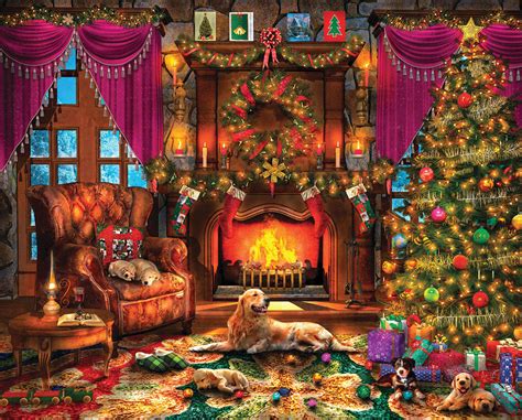 Cozy Christmas, 1000 Pieces, Springbok | Puzzle Warehouse