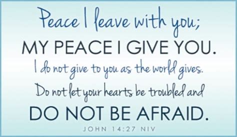 Free John 14:27 NIV eCard - eMail Free Personalized Scripture Online