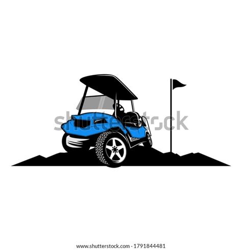 Golf Cart Logo Icon Design Vector Stock Vector (Royalty Free) 1791844481