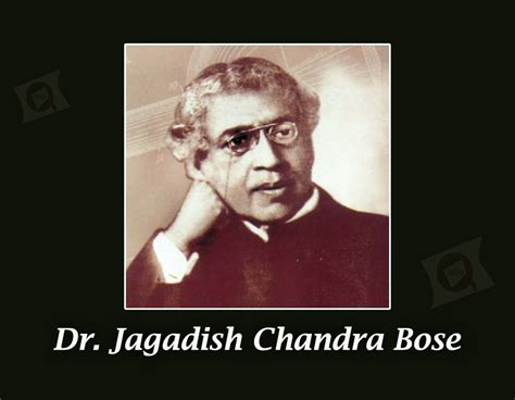 Dr. Jagadish Chandra Bose | InforamtionQ.com