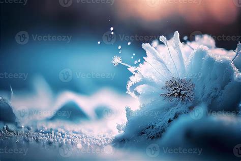 Winter background of snow and frost 14944407 Stock Photo at Vecteezy