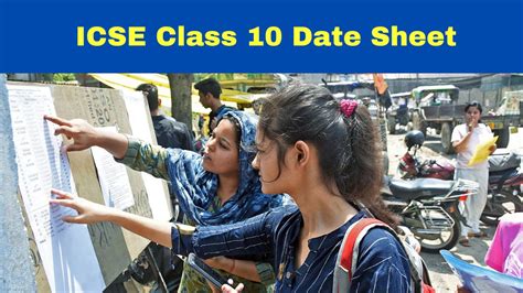 CISCE Date Sheet 2024: ICSE Class 10 Date Sheet To Be Released Soon At cisce.org; Check Expected ...