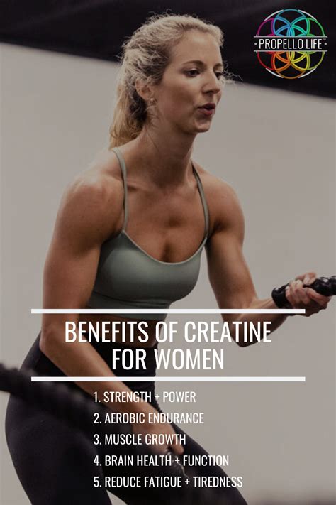 Benefits of Creatine for Women | Creatine benefits woman, Creatine ...