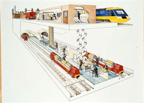 London's Hidden Tunnels Revealed In Amazing Cutaways | Londonist And ...