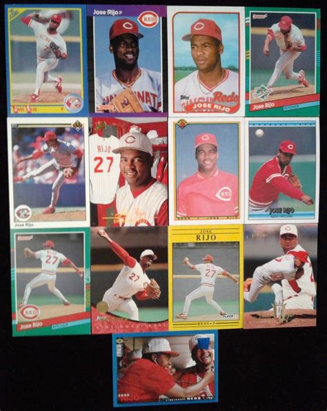 Jose Rijo | Baseball cards, Baseball, Sports