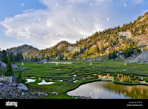 Swamp Lake - Wallowa Mountains Oregon USA Eagle Cap Wilderness's The Wallowa Mountains ("Alps of ...