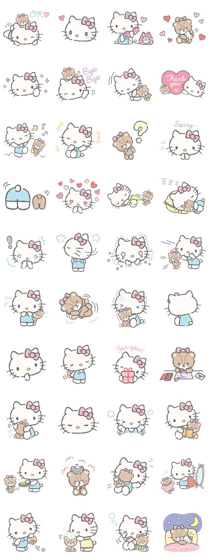 Hello Kitty tiene que cuidar a su mejor amigo Tiny Chum. Esta pareja es ...