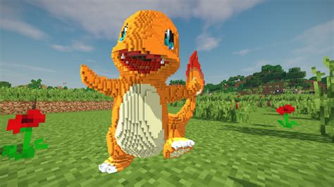 Minecraft Charmander Build Schematic - Download Free 3D model by ...