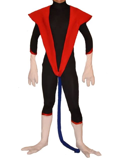 X men Nightcrawler Spandex Superhero Costume Cosplay Comic Moive style ...