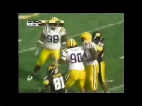 2005 Capital One Bowl #11 Iowa vs. #12 LSU Highlights - YouTube