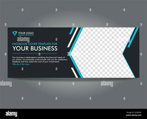 Facebook Cover Web Banner Social Media Design Template Vector EPS 10 ...