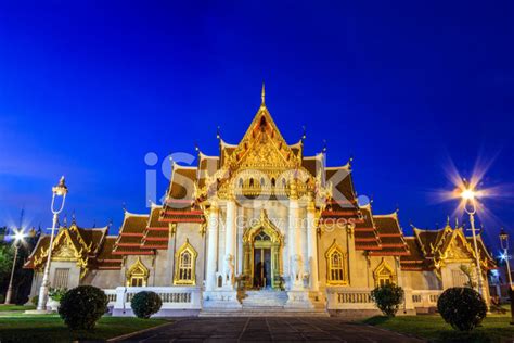 The Marble Temple, Wat Benchamabophit Stock Photo | Royalty-Free | FreeImages