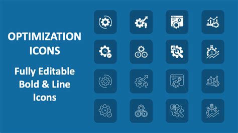 Optimization Icons for PowerPoint and Google Slides - PPT Slides