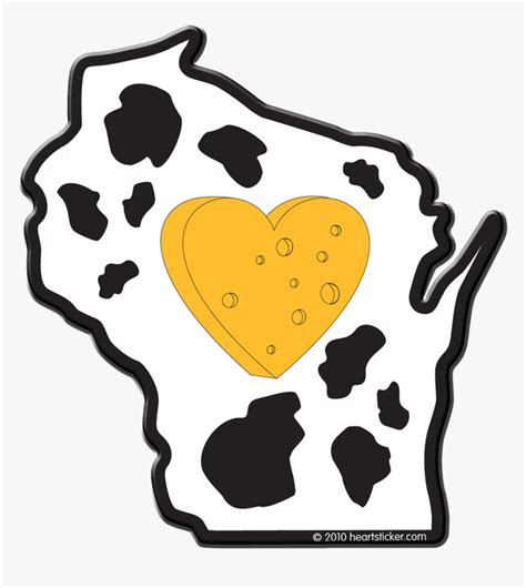 State Of Wisconsin Bumper Sticker, HD Png Download - kindpng