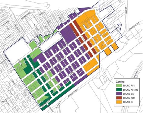 Five zoning types of the FBC master plan, East Billings Urban Renewal... | Download Scientific ...