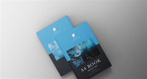 A4 Book Mockup PSD Template Vol 26 #299532 - TemplateMonster