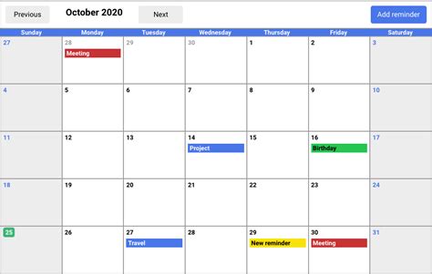 GitHub - ofelipechan/angular-calendar: A simple calendar application ...