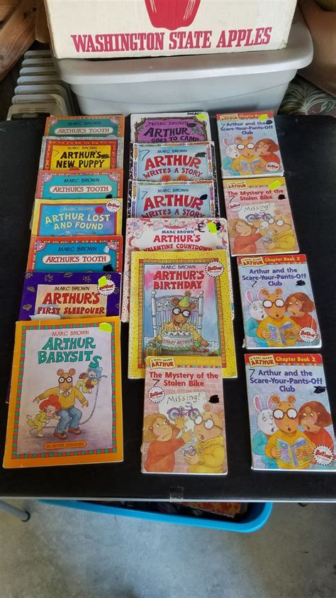 17 Arthur books in great pre-owned condition. Media mail shipping ...